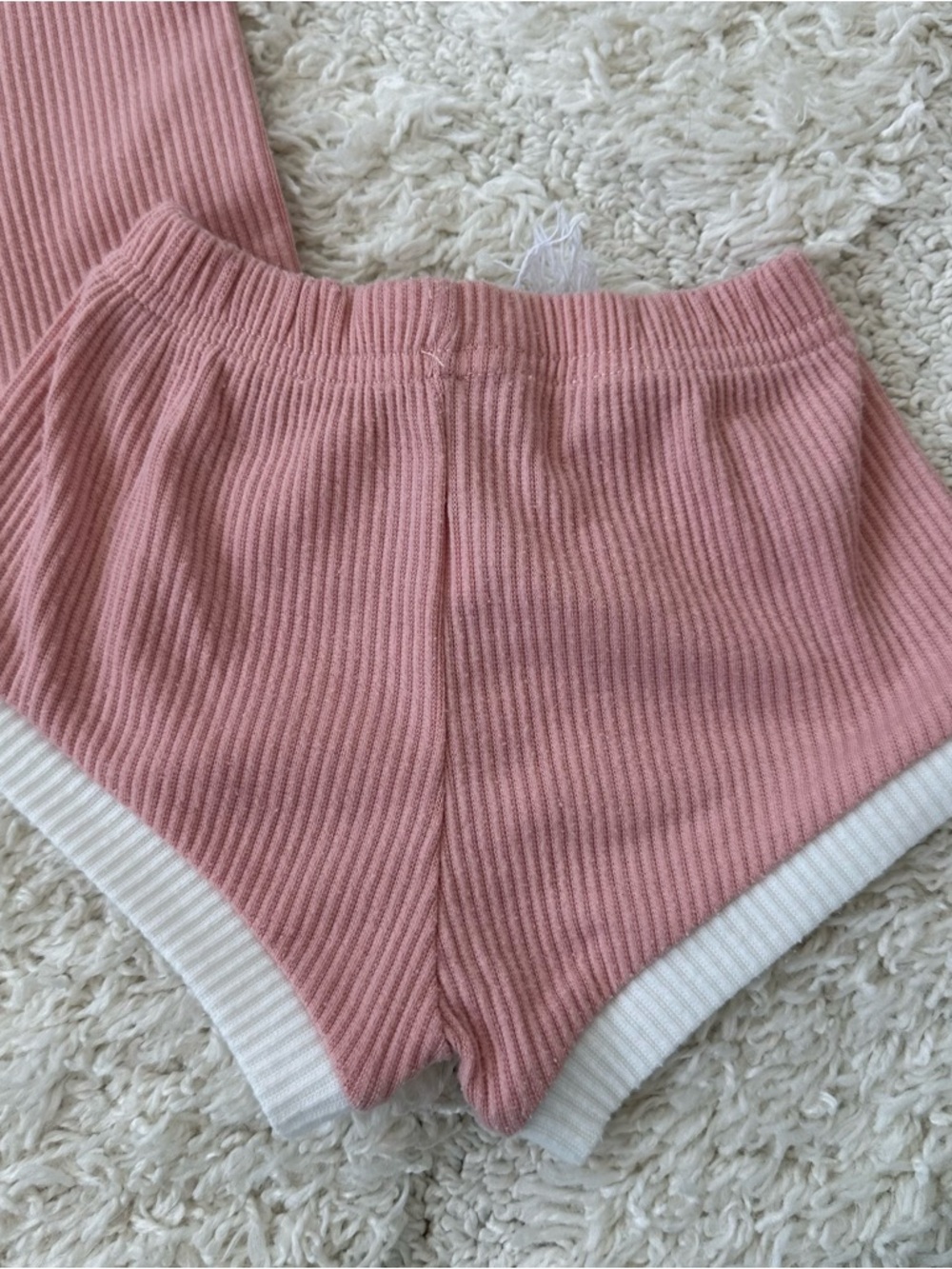 Pink Ribbed Baby Set - Picture 3 of 6